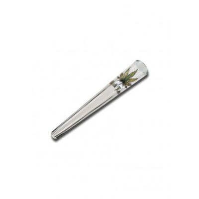 BL chillum in vetro trasparente 21cm