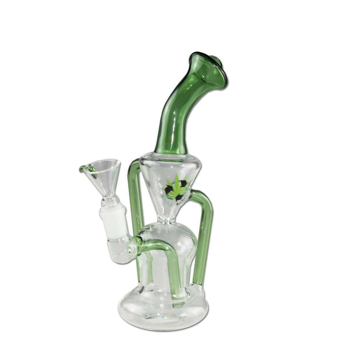 Black Leaf bubbler bong