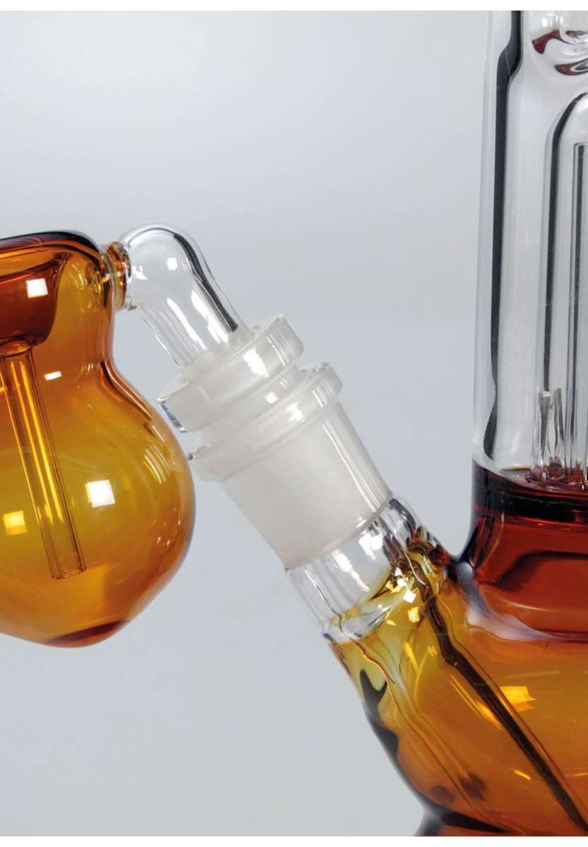 BL bong percolator ice ambrato