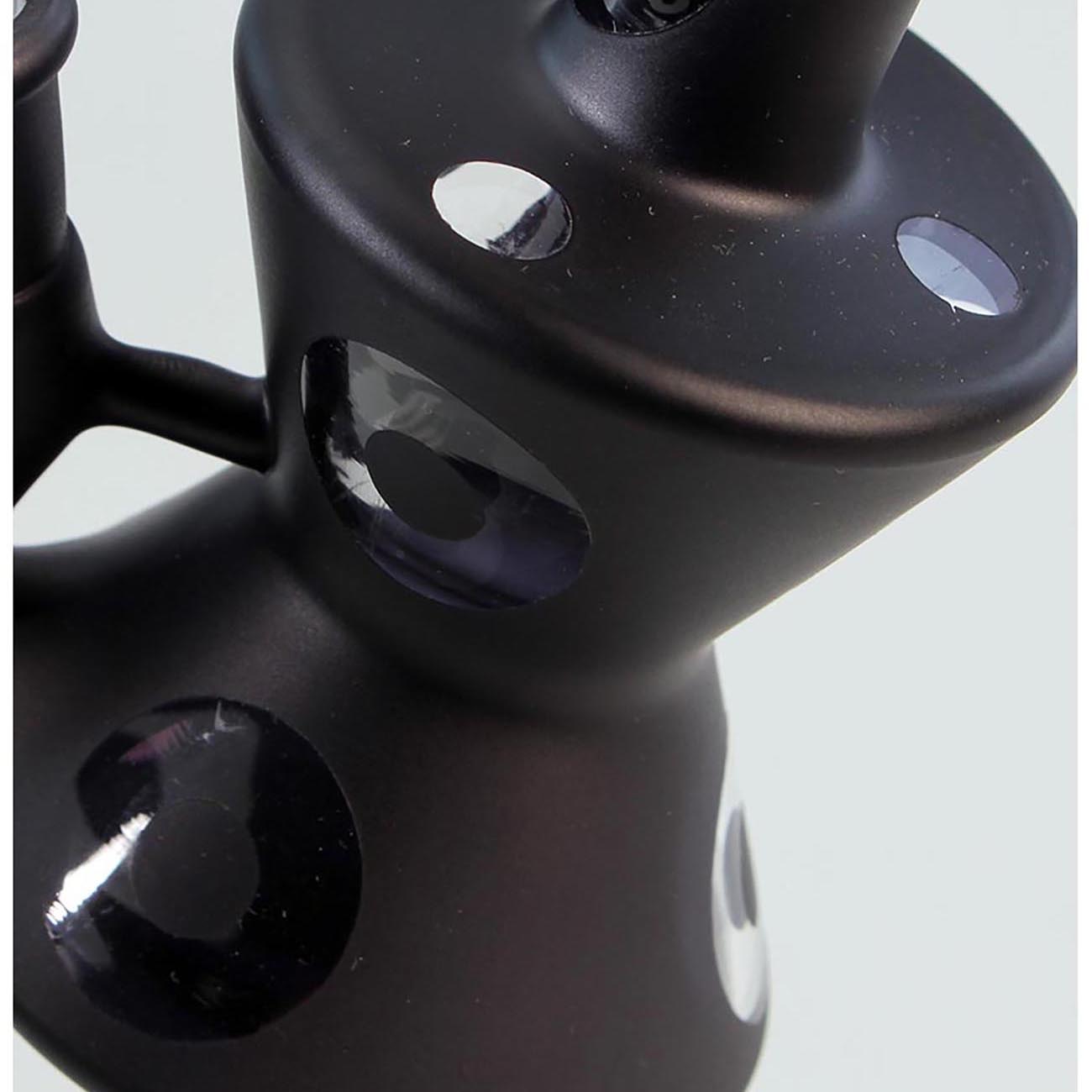 Bong Vetro Nero Opaco 21cm